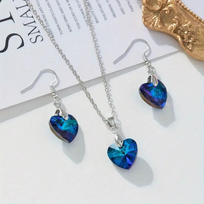 Elegant Lenora Caerwyn Sterling Silver Jewelry Set