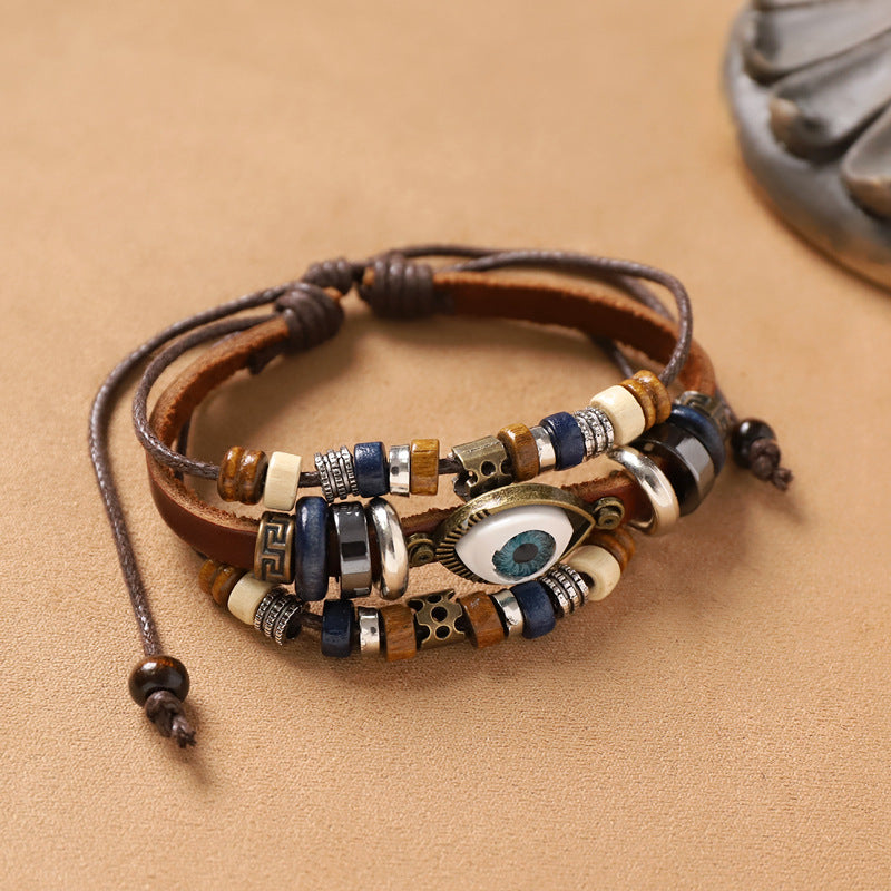 Bohemian Evil Eye Bracelet