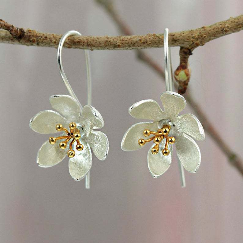 Delicate Flower Earrings