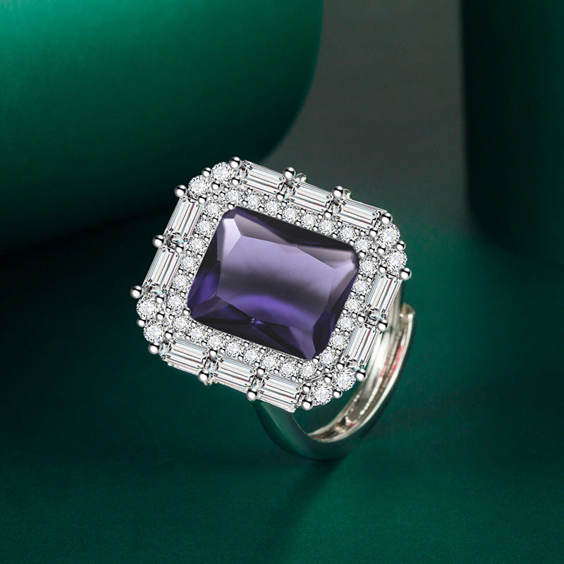 Elegant Amethyst Ring