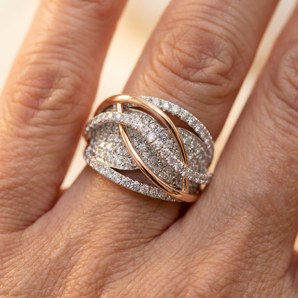 Elegant Cubic Zirconia Ring