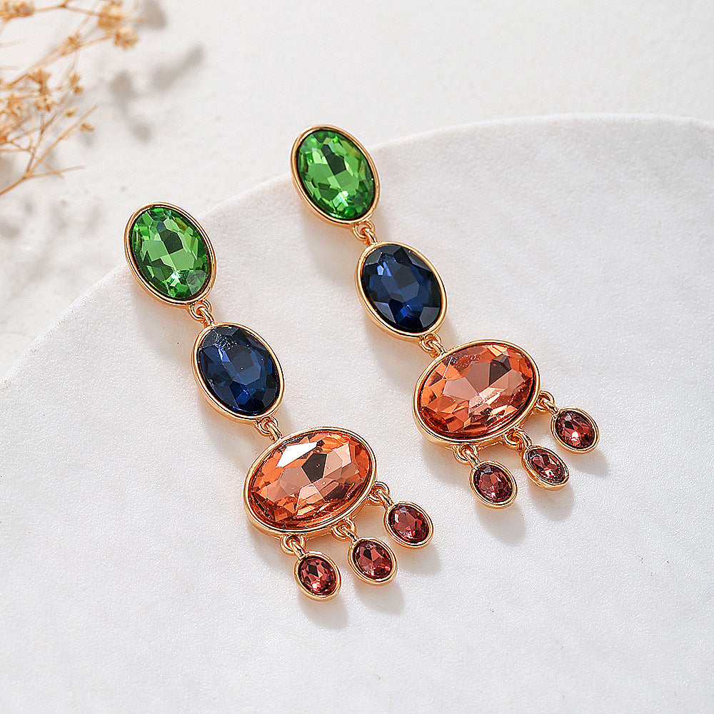 Elegant Gemstone Earrings