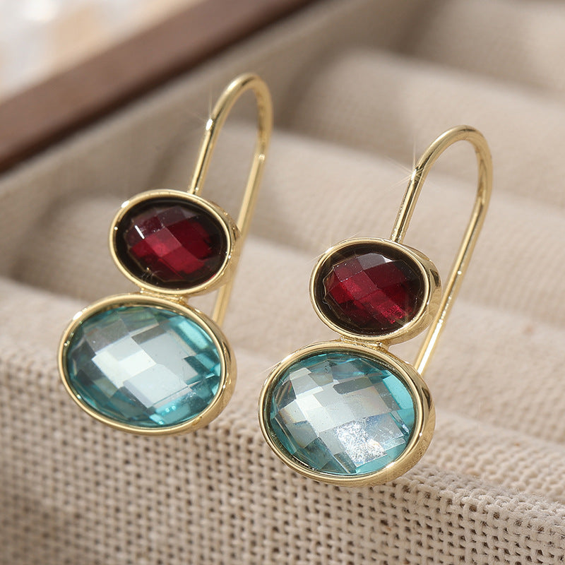 Elegant Gemstone Earrings
