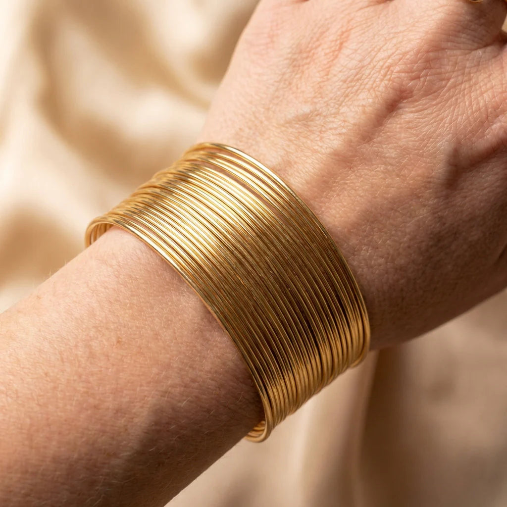 Elegant Gold Coil