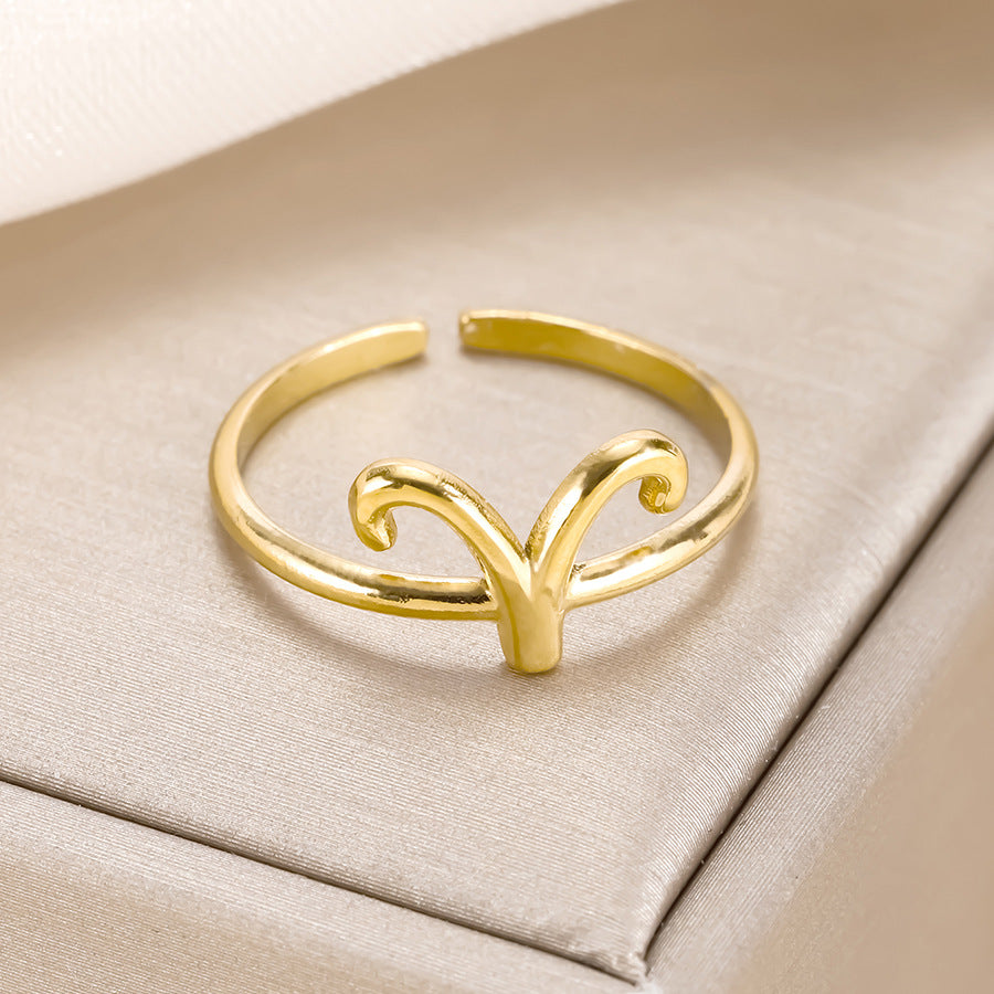 Elegant Gold Cuff Ring