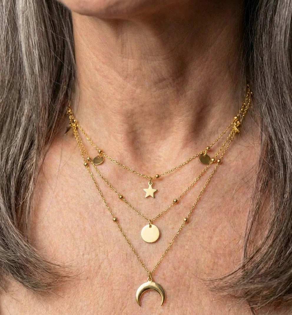 Elegant Gold Layered
