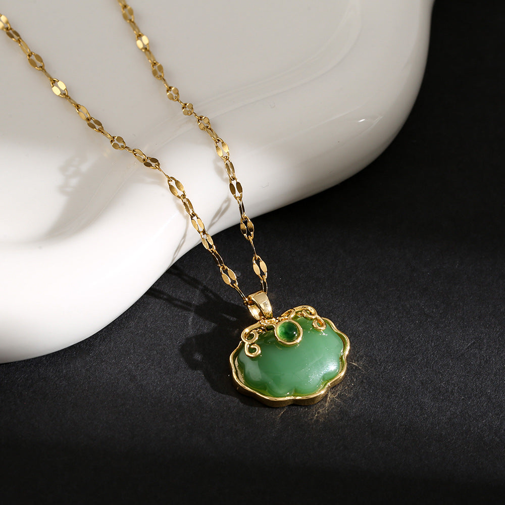 Elegant Jade Necklace