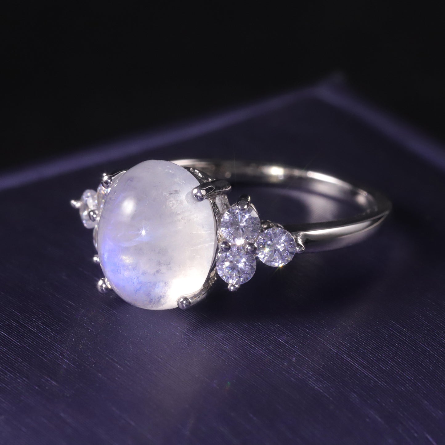 Elegant Moonstone Ring