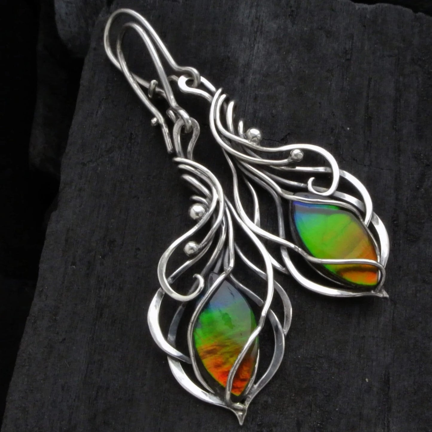 Elegant Opal Earrings