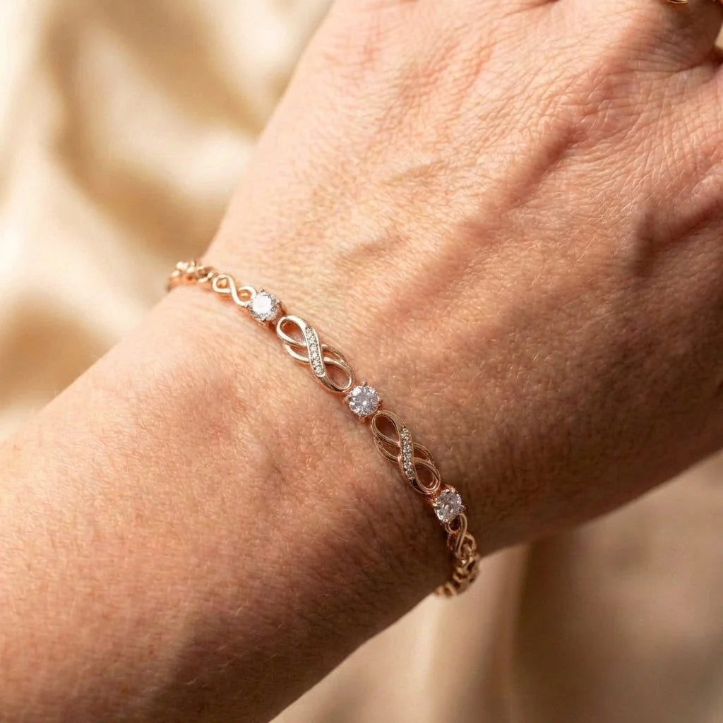 Elegant Zircon Infinity