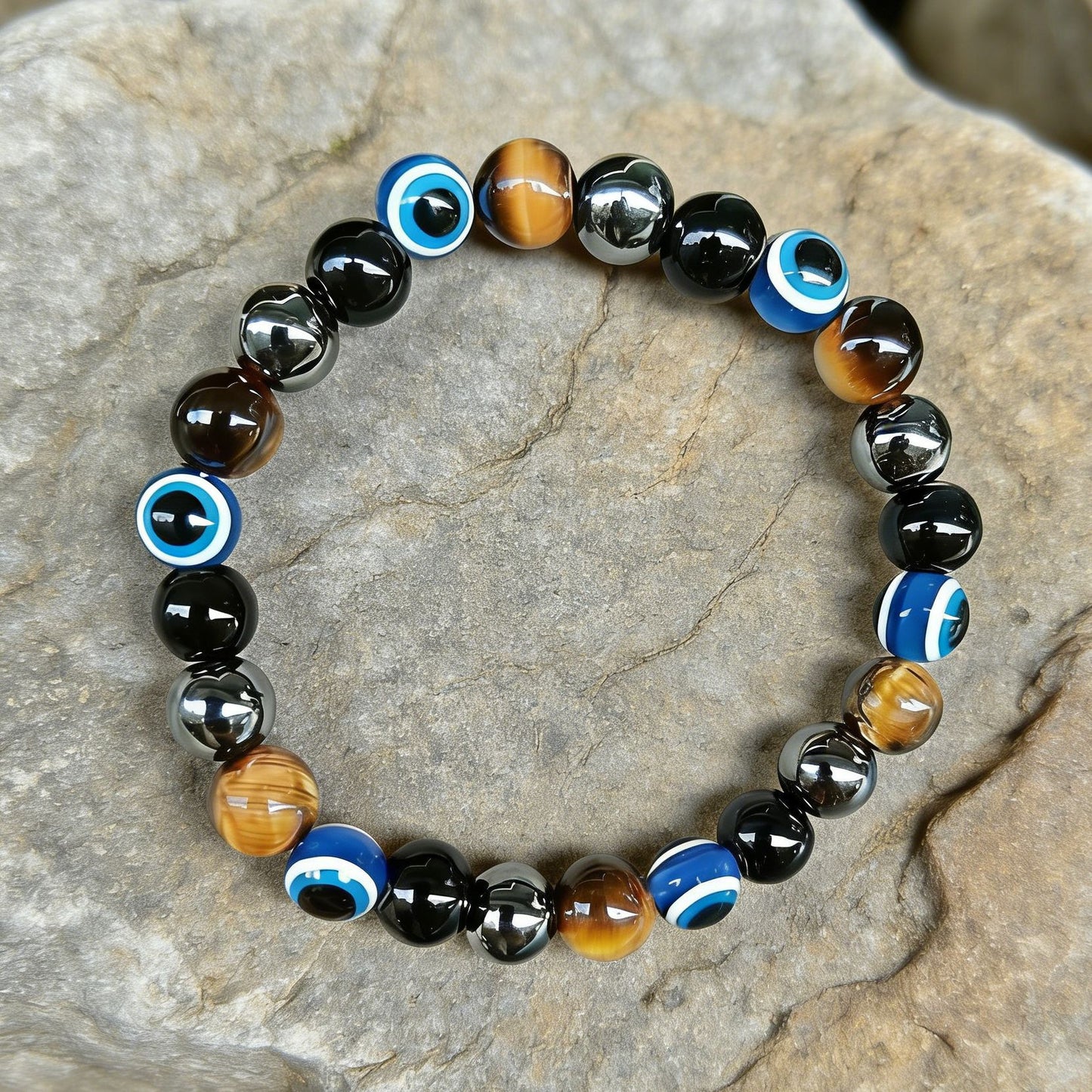 Evil Eye Beaded Bracelet