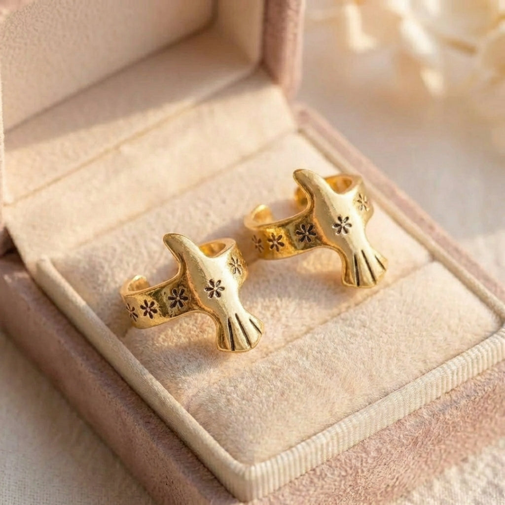 Vintage Bird Ear Cuff