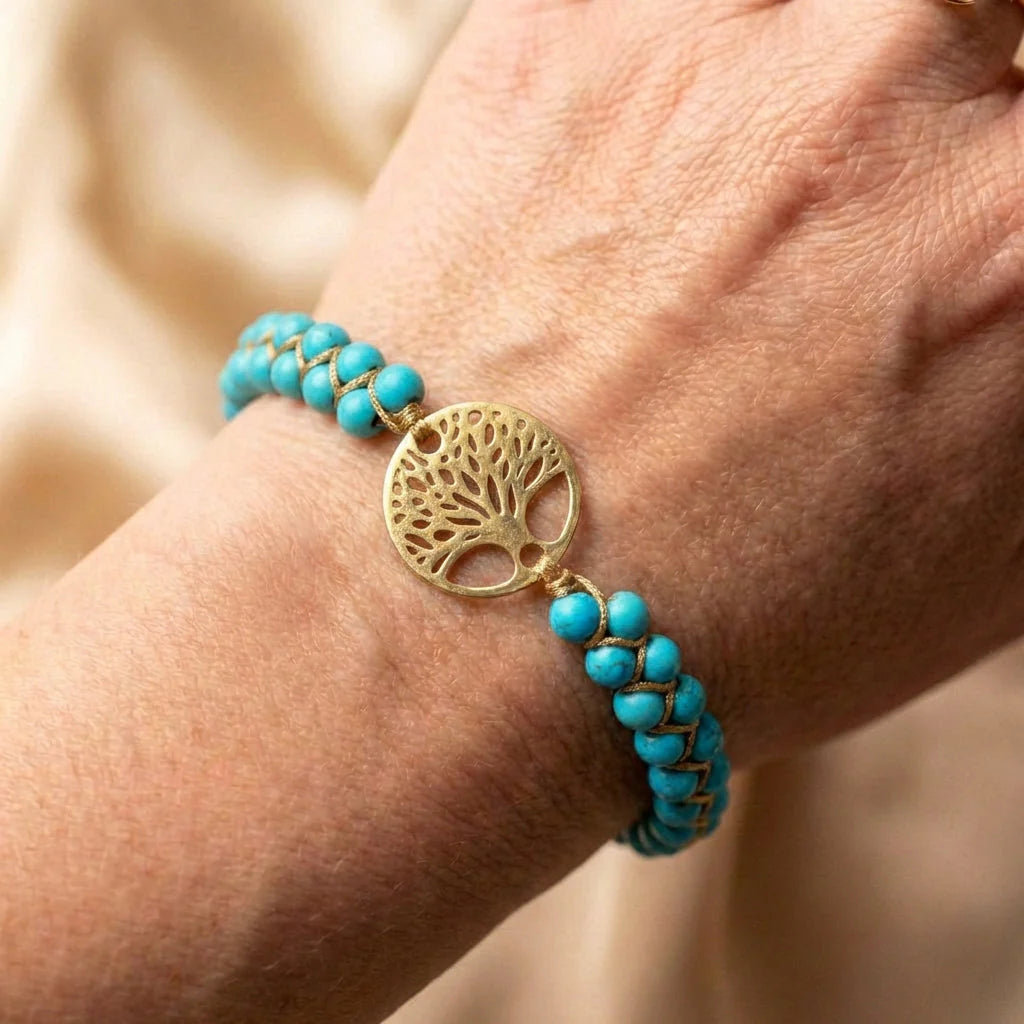 Handmade Turquoise Tree