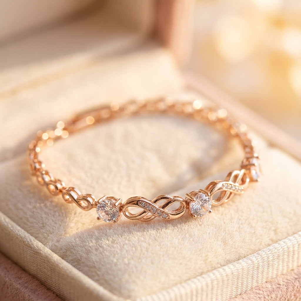 Luna Natural Zircon Bracelet
