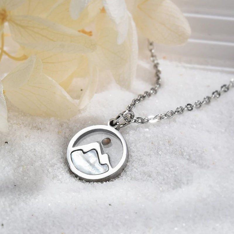 Minimalist Mountain Necklace