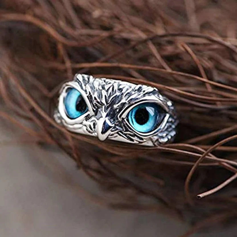 Mystic Owl Eyes Ring