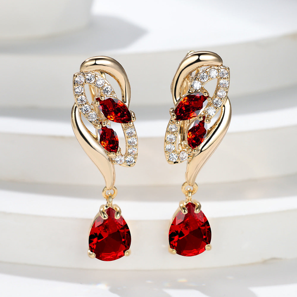 Saphara Cindorelle Gold Earrings