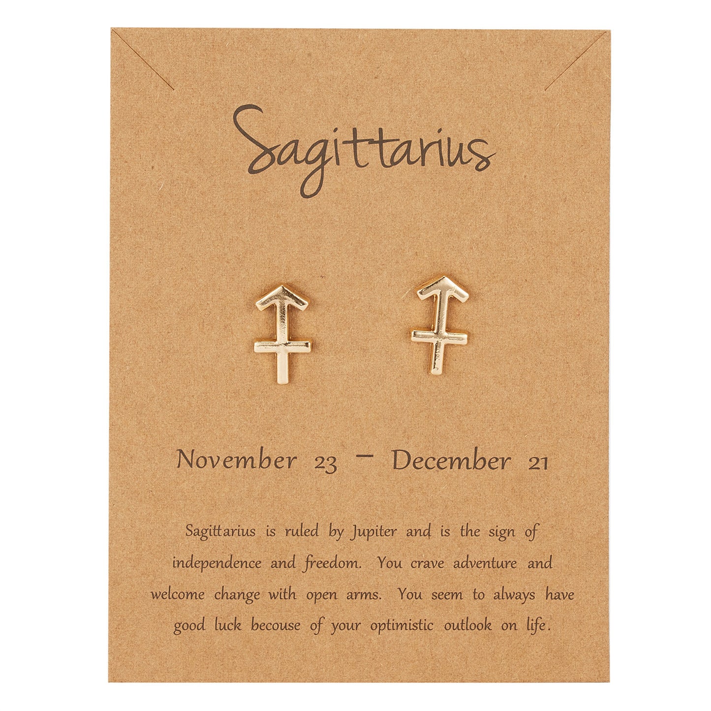 Sagittarius Arrow Earrings