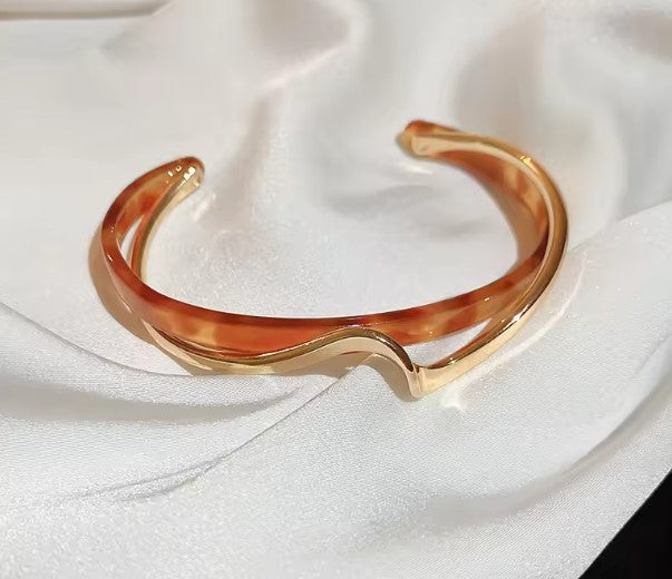 Tortoiseshell Cuff Bracelet