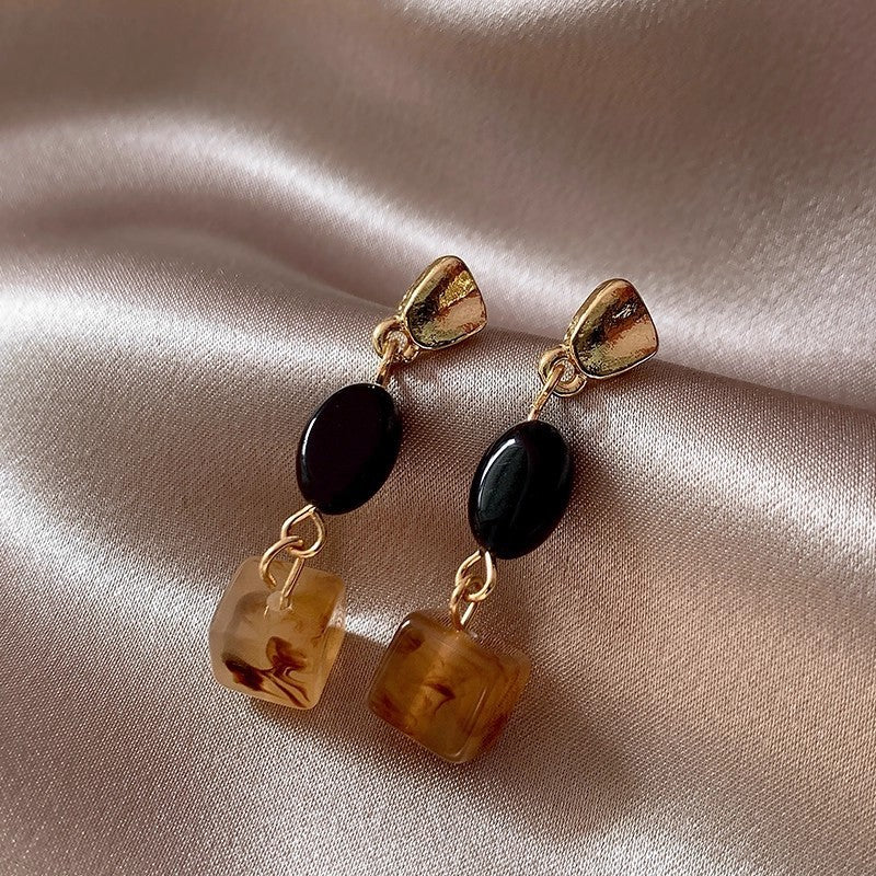 Vintage Amber Earrings