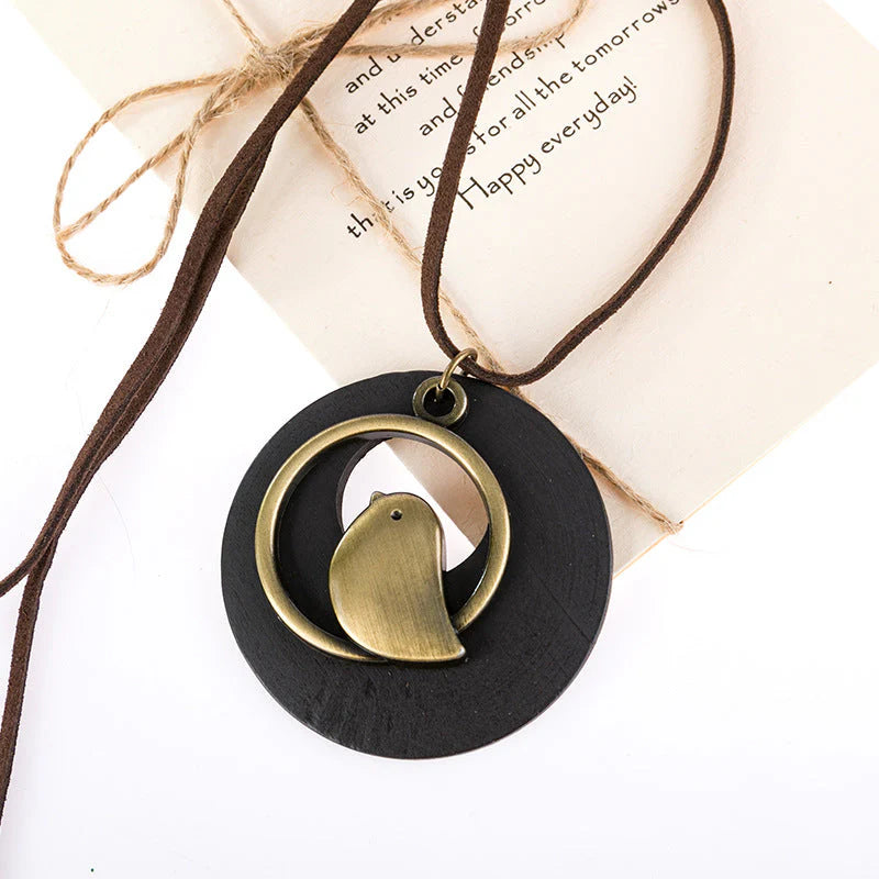 Vintage Bird Necklace