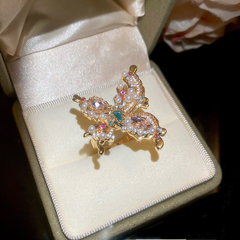 Vintage Butterfly Ring