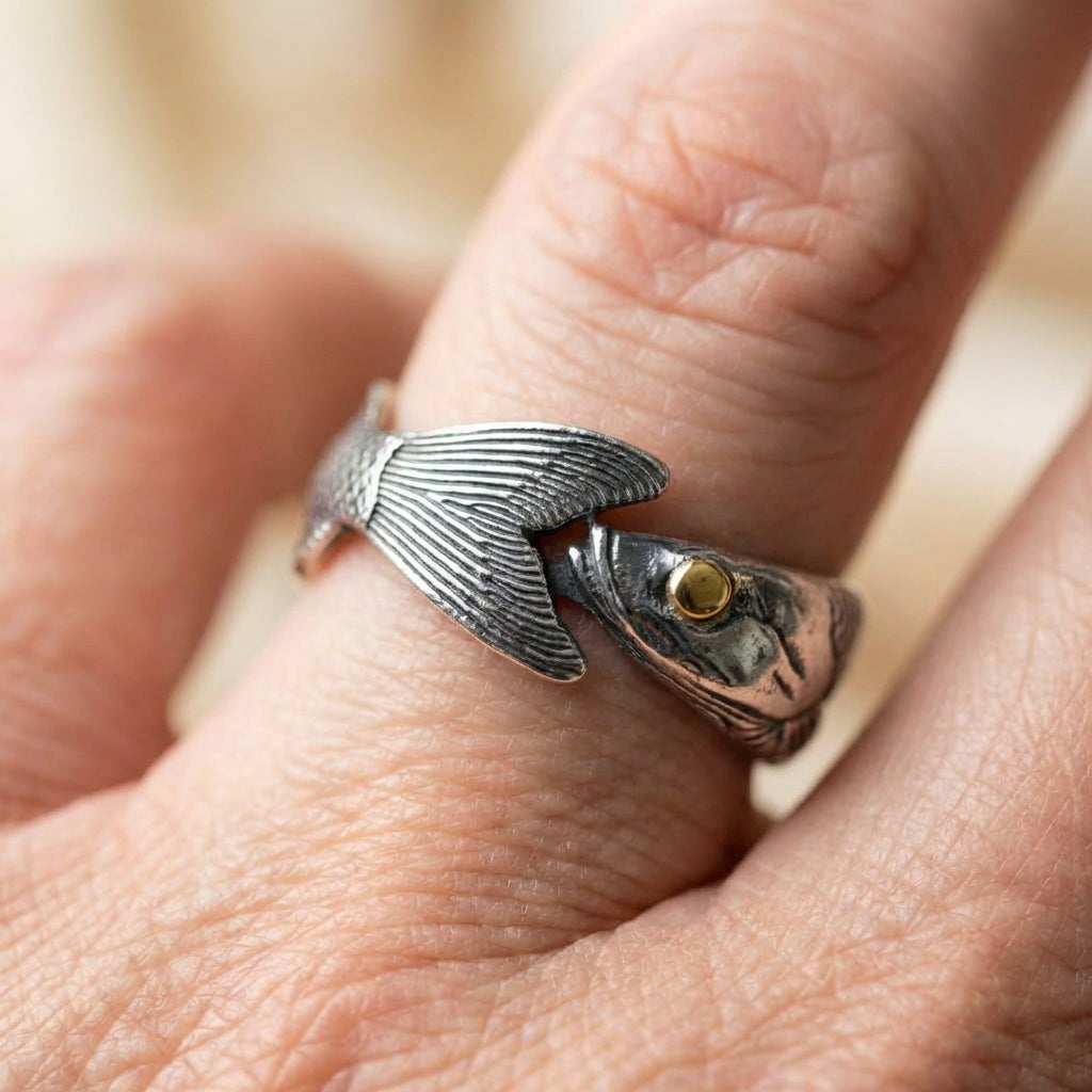 Vintage Fish Ring