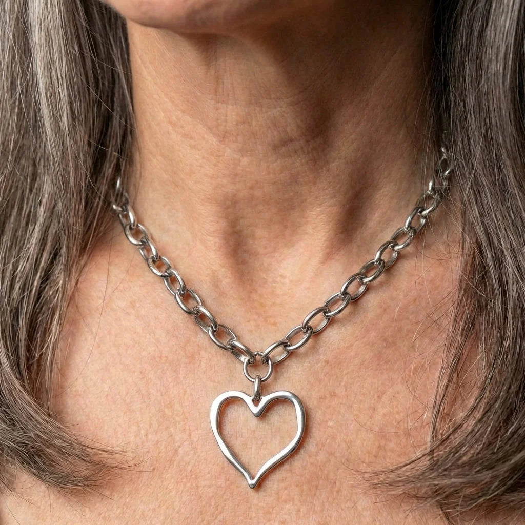 Vintage Heart Pendant