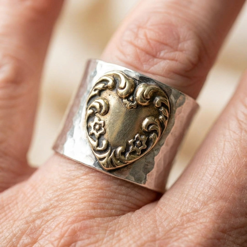 Vintage Heart Ring