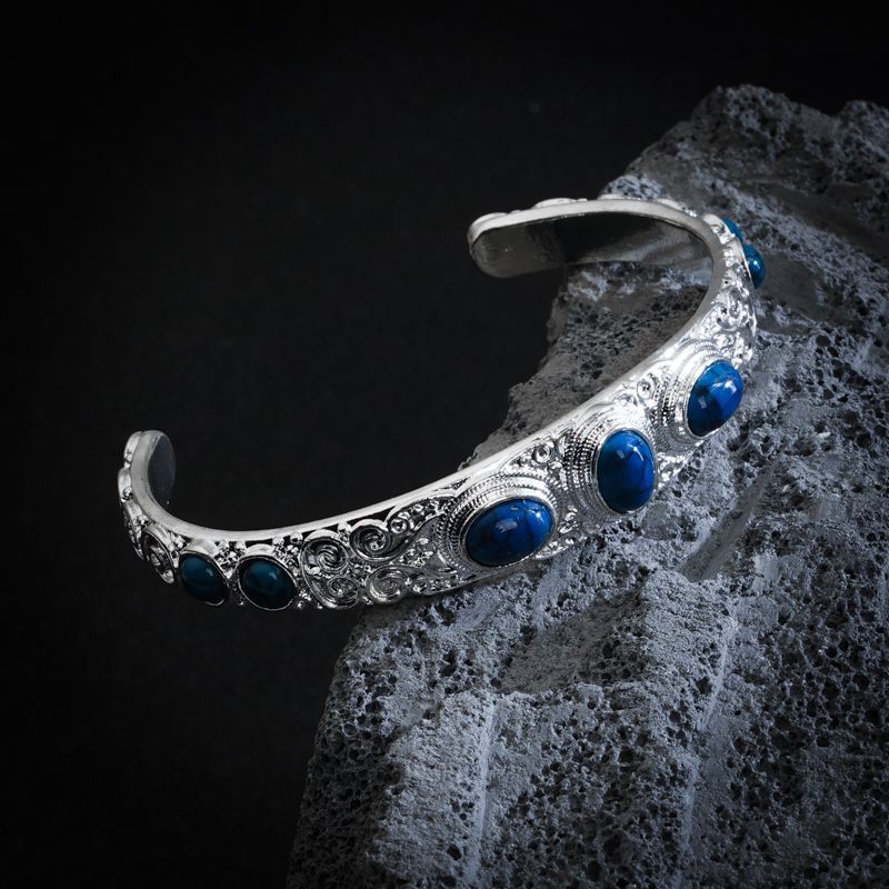 Vintage Lapis Bracelet