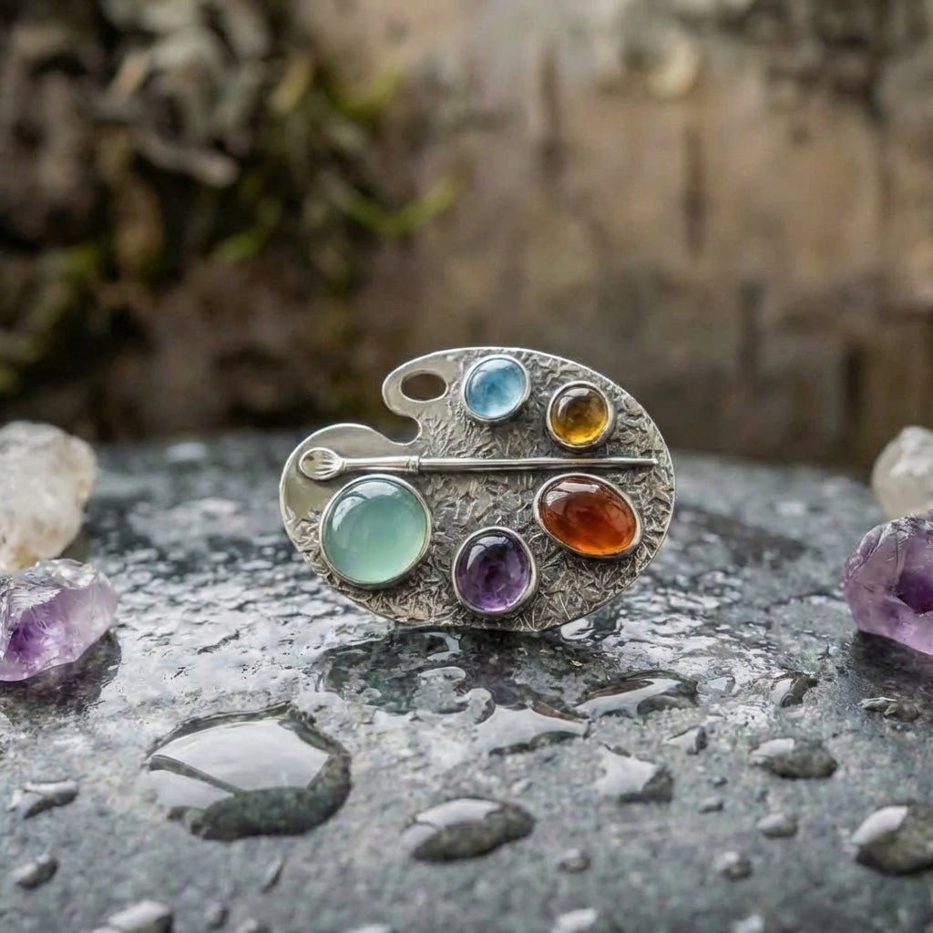 Vintage Multistone Statement Ring