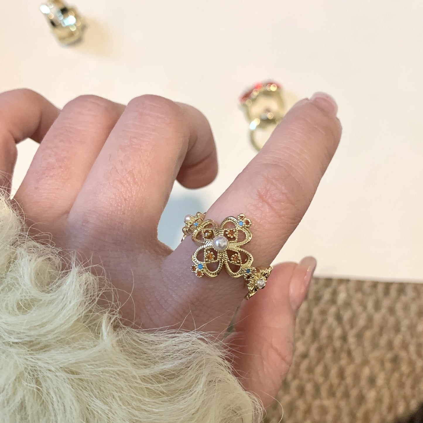 Vintage Pearl Ring