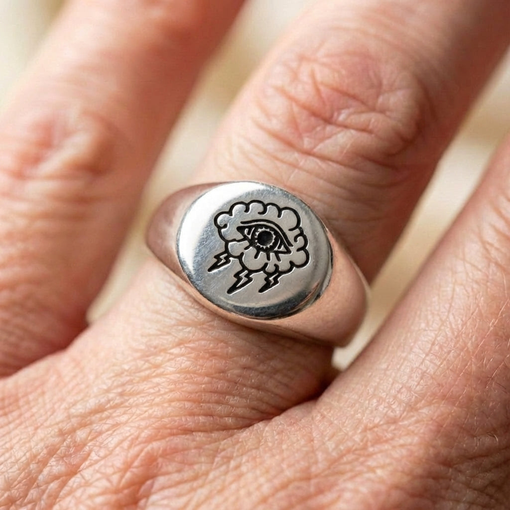 Vintage Storm Eye Ring