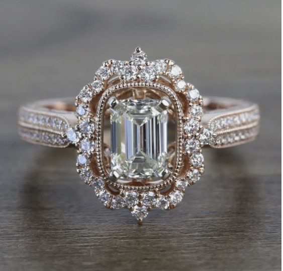 Diamond Halo Ring