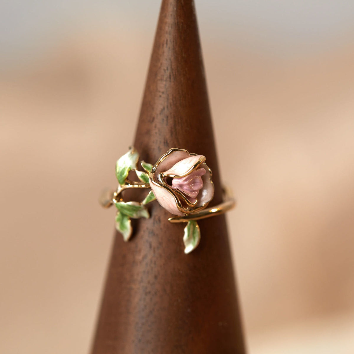 Forged Gold Ring