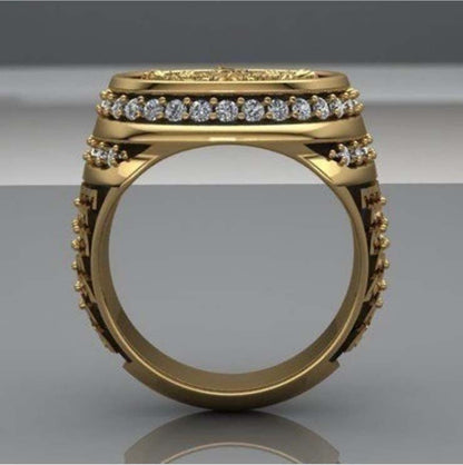 Romantische Gold Ring für besondere Momente