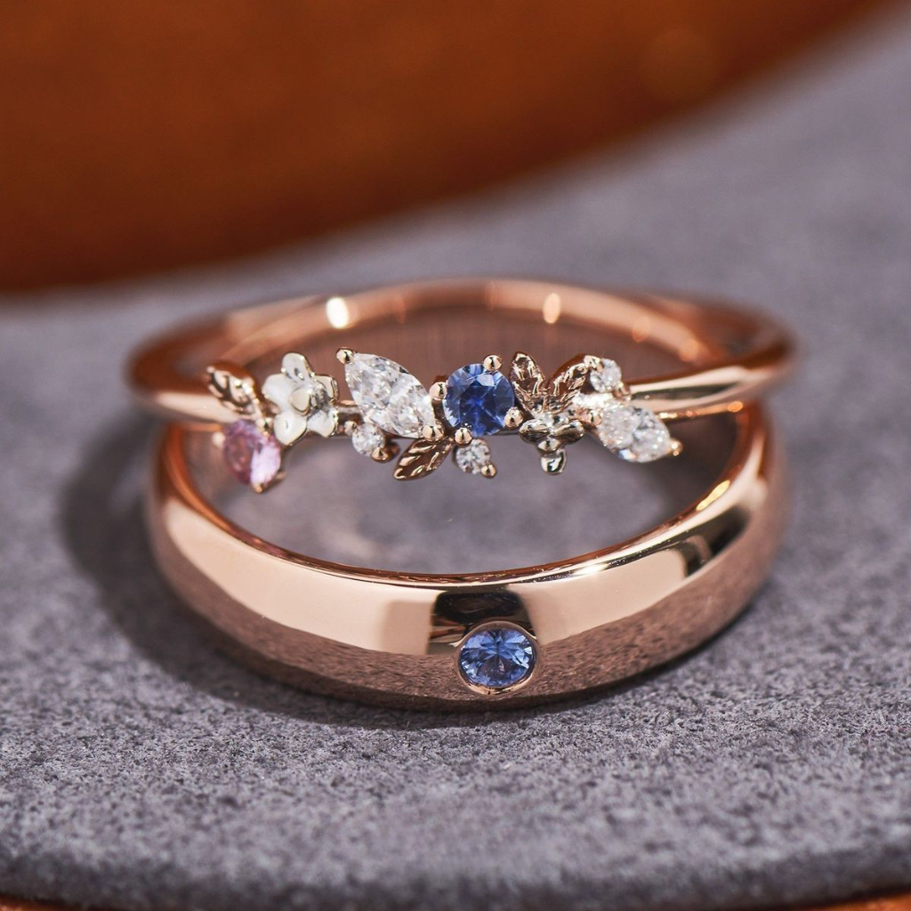 Garden Gem Band Ring