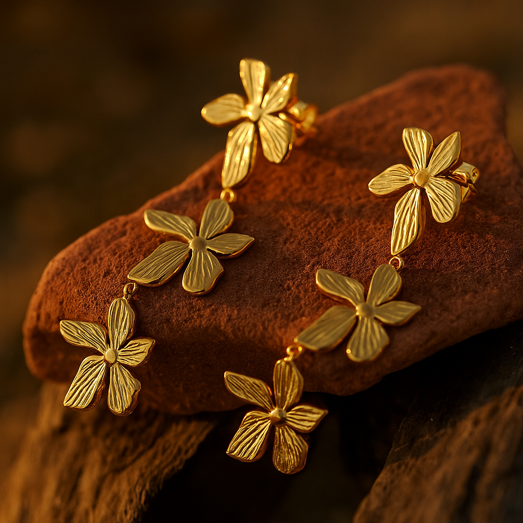 Aurora | Gold-plated Petals In The Wind
