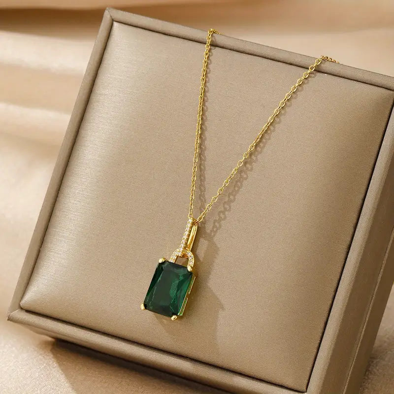 Verena Locke Necklace | Gold