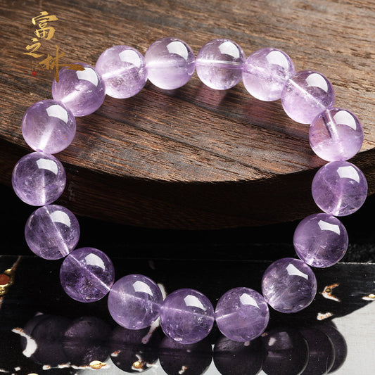 Amethyst Beaded Bracelet