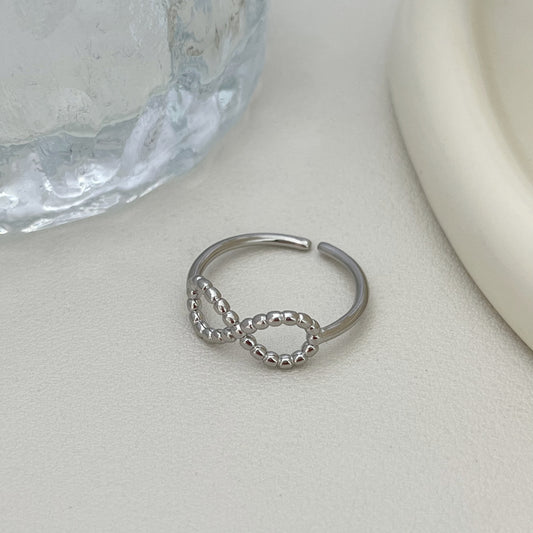 Beaded Heart Ring