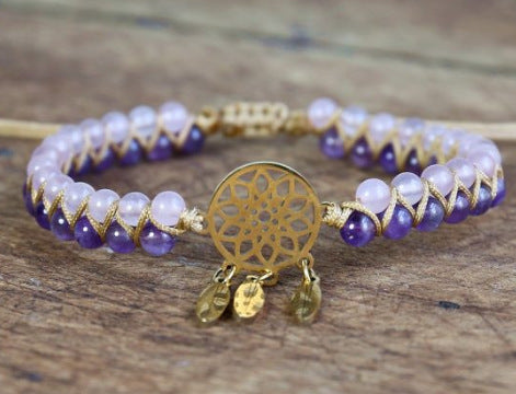 Bohemian Amethyst Bracelet