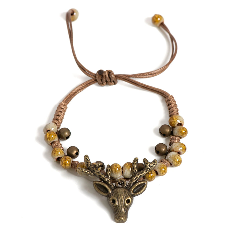 Bohemian Deer Charm