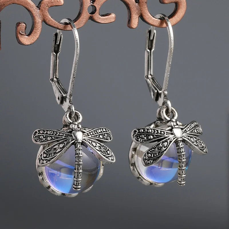 Bohemian Dragonfly Earrings