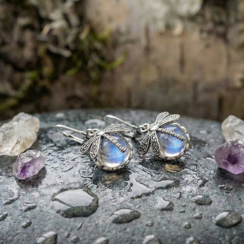 Bohemian Dragonfly Earrings