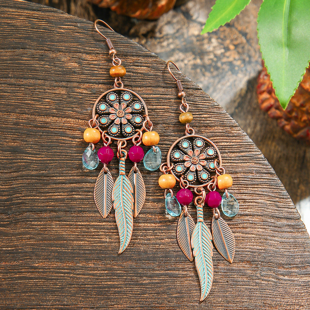 Bohemian Dreamcatcher Earrings