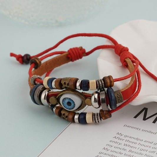 Bohemian Evil Eye Bracelet