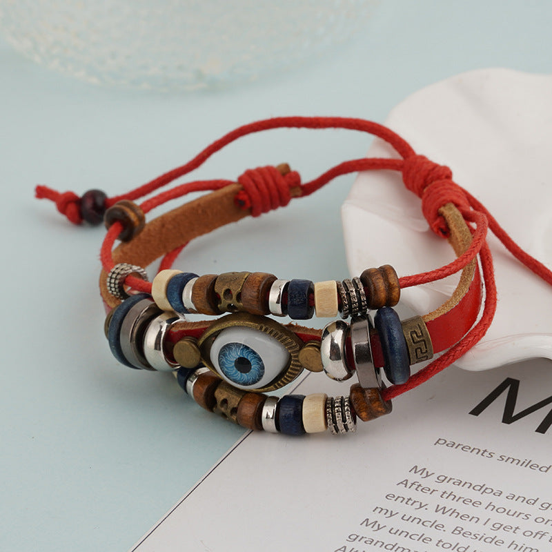 Bohemian Evil Eye Bracelet