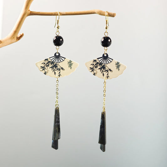 Bohemian Fan Earrings