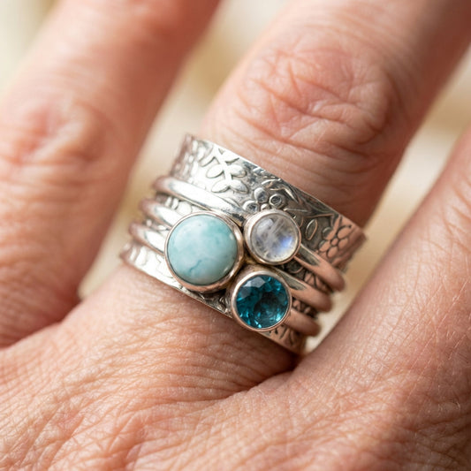 Bohemian Gemstone Ring